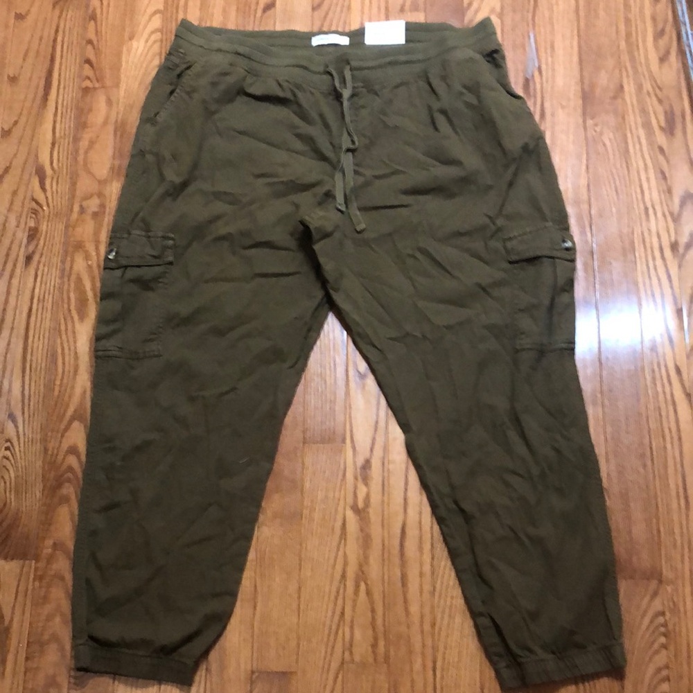 Olive Cargo Pants